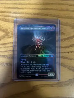 Valgavoth, Harrower of Souls (Borderless) Commander: Duskmourn: HouseHorror Foil - Image 1