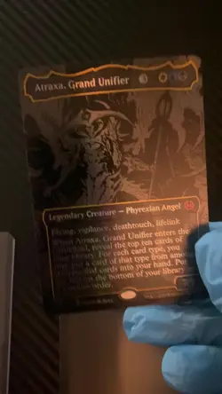 Atraxa, Grand Unifier (Oil Slick Raised Foil) Phyrexia: All Will Be One Foil - Image 2