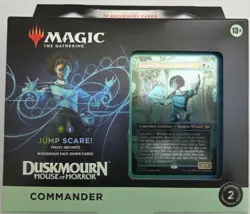 MTG Duskmourn House of Horror JUMP SCARE! Commander Deck Sealed New - Image 1