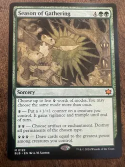 Season of Gathering Bloomburrow NM MTG - Image 1