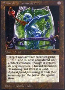 1 x Ashnod's Transmogrant - Antiquities - Moderate Play - MTG - Image 1