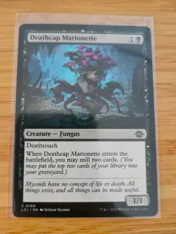 MTG Deathcap Marionette 0100 Lost Caverns of Ixalan M/NM Free UK P&P - Image 1
