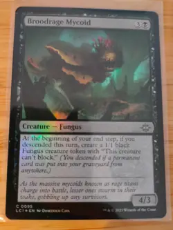 MTG Broodrage Mycoid (FOIL) 0095 Lost Caverns of Ixalan M/NM Free UK P&P - Image 1