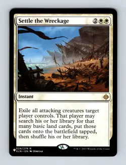 Settle the Wreckage The List Reprints Non-Foil MTG NM - Image 1