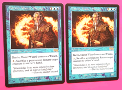Magic the Gathering MTG Urza's Saga BARRIN, MASTER WIZARD X 2 LP/EX RARE 1998! - Image 2