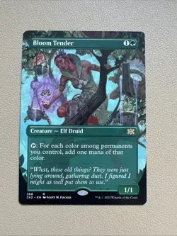 Bloom tender - Extended borderless - English - MTG Double Master 2022 - NM-LP - Image 2