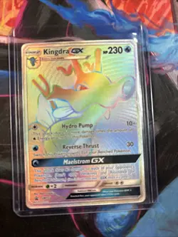 Pokemon TCG Kingdra GX Rainbow - Promo Black Star - SM155 - Image 1