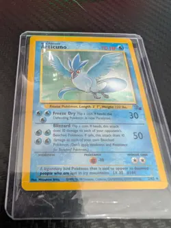 Pokemon TCG Articuno Fossil 2/62 Holo 1999-2000 Wizards Base Set Holo - Image 1