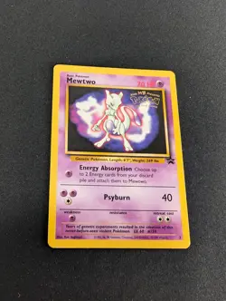 Pokemon TCG Mewtwo #3 Black Star Promo Vintage WOTC Pokemon First Movie WB Promo - Image 2