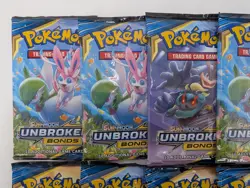 12 Pokemon TCG: 2019 Sun & Moon - Unbroken Bonds Factory Sealed Booster Pack Lot - Image 2