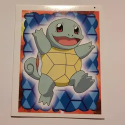 Pokemon - Squirtle - Topps Merlin Sticker - Series 1 - #7/240 - 1999 - Image 1