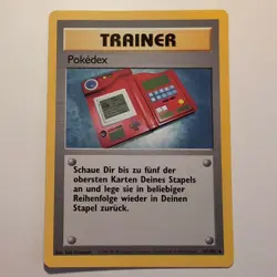Pokedex / Pokedex - Pokemon TCG Karte - Base Set - 87/102 - 1999 - Deutsch - Image 1