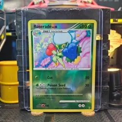 Roserade Supreme Victors Reverse Holo Pokemon TCG 81/147 Platinum Uncommon - Image 1