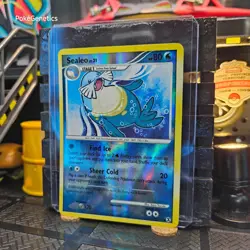 Sealeo Rising Rivals Reverse Holo Pokemon TCG 77/111 Platinum Common - Image 2