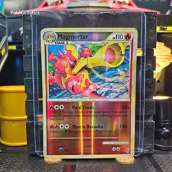 Magmortar Unleashed Reverse Holo Pokemon TCG 2/95 HeartGold & SoulSilver Rare - Image 1
