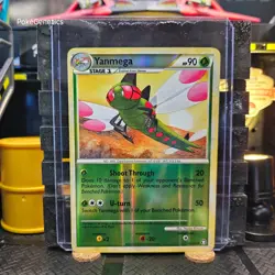 Yanmega Triumphant Reverse Holo Pokemon TCG 54/102 HeartGold SoulSilver Uncommon - Image 1