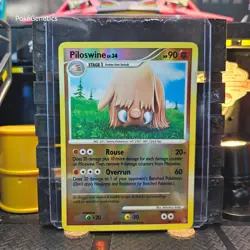 Piloswine Stormfront Reverse Holo Pokemon TCG 46/100 Diamond & Pearl Uncommon - Image 1