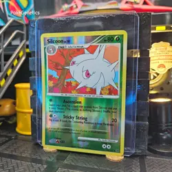 Silcoon Platinum Reverse Holo Pokemon TCG 63/127 Uncommon - Image 2