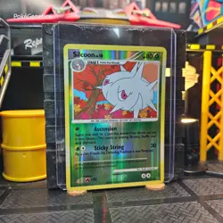 Silcoon Platinum Reverse Holo Pokemon TCG 63/127 Uncommon - Image 3