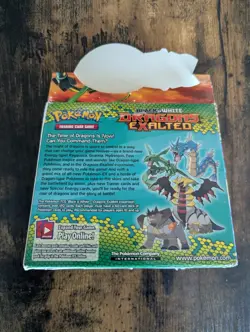 2013 Pokemon Black & White Dragons Exalted EMPTY Booster Box - DISPLAY - Image 5