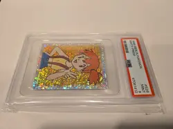 1999 Merlin Pokemon #S28 Misty Gold Prism PSA 9 Mint Vintage Slab Trainer Holo - Image 3