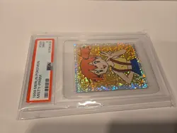 1999 Merlin Pokemon #S28 Misty Gold Prism PSA 9 Mint Vintage Slab Trainer Holo - Image 4