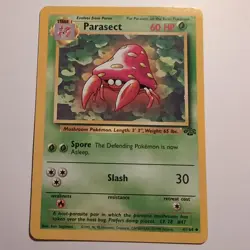Parasect - Pokemon TCG Karte - Jungle - 41/64 - 1999 - English - Image 1