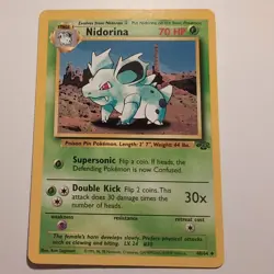 Nidorina - Pokemon TCG Karte - Jungle - 40/64 - 1999 - English - Image 1