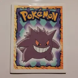 Pokemon - Gengar - Topps Merlin Sticker - Series 1 - #94/240 - 1999 - Image 1