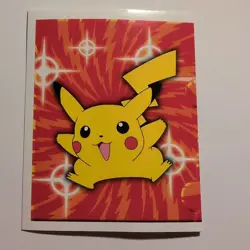 Pokemon - Pikachu - Topps Merlin Sticker - Series 1 - #165/240 - 1999 - Image 1