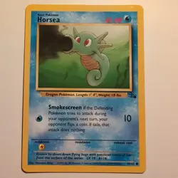 Horsea - Pokemon TCG Karte - Fossil - 49/62 - 1999 - English - Image 1