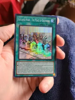 Yugioh Vaylantz Wars - The Place of Beginning TAMA-EN011 1st Collector's Rare - Image 1