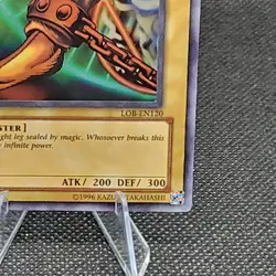 Right Leg of the Forbidden One LOB-EN120 Legend of Blue Eyes White dragon - Image 4