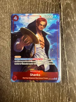 🔥 One Piece Card Game - Shanks (R - OP12-008) | Blocker | Near Mint 💎🔥 - Image 1