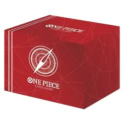 Official Bandai One Piece Card Game Clear Card Case Box Standard Red - Image 1