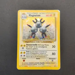 Pokemon TCG Karte - Magneton 9/102 Base Set Deutsch Holo Rare - Image 3