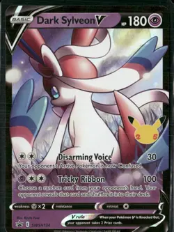2021 Dark Sylveon V SWSH134 SWSH: Sword & Shield Promo Cards Holo A - Image 1