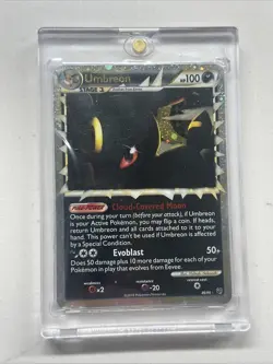 Pokemon TCG Umbreon Prime Undaunted Holo Card 86/90 - Image 1