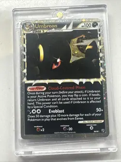 Pokemon TCG Umbreon Prime Undaunted Holo Card 86/90 - Image 3