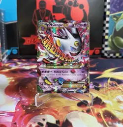Pokemon Card - M Gengar EX XY166 Promo Collector Chest XY Black Star Promo Holo - Image 1