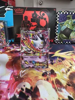Pokemon Card - M Gengar EX XY166 Promo Collector Chest XY Black Star Promo Holo - Image 2