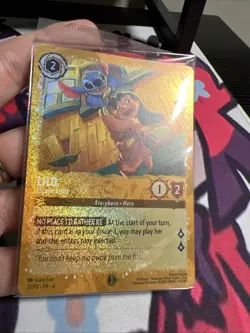 Lilo - Escape Artist - Disney Lorcana Promo Cards Holo SEALED - Image 1