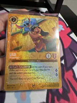 Lilo - Escape Artist - Disney Lorcana Promo Cards Holo SEALED - Image 2