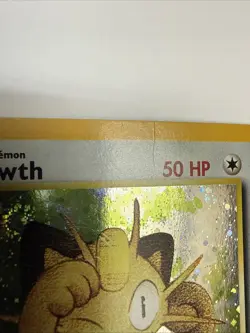 Meowth 10 Pokemon Black Star Promo Holo Card - Moderately Played - Image 4