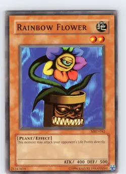 Yu-Gi-Oh Rainbow Flower Metal Raiders MRD-042 Unlimited Common Card LP-NM - Image 1