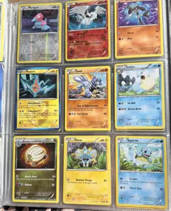 Pokemon TCG Black & White Mixed Card Lot Binder Archen Axew Holo & Regular - Image 5