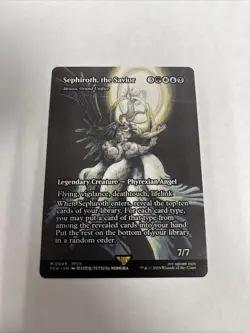 Sephiroth The Savior Atraxa Grand Unifier Showcase Nonfoil Card #0049 MTG LP - Image 1