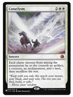 MTG Cataclysm The List Mystery Booster 2 (MB2) Mythic Magic Card #003 Unplayed - Image 1