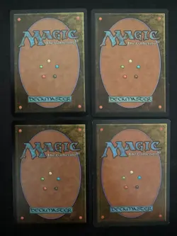 MTG Magic the Gathering Lot x4 Signed Cards Sutfin Hamm Poole - Image 2