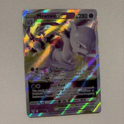 Pokemon TCG Mewtwo VSTAR Holo Ultra Rare Card 031/078 Pokemon Go - Image 1